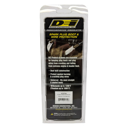 DEI Protect-A-Boot and Wire Kit 2 Cylinder - Titanium DEI