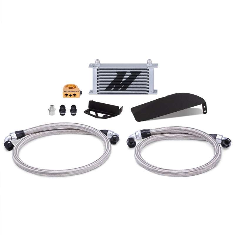 Mishimoto 2017+ Honda Civic Type R Direct Fit Oil Cooler Kit - Silver - eliteracefab.com