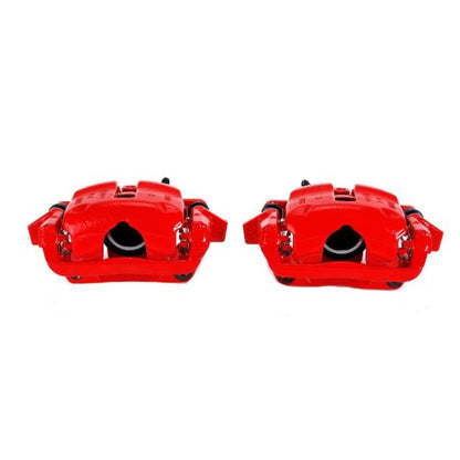 Power Stop 07-16 Mini Cooper Front Red Calipers w/Brackets - Pair PowerStop