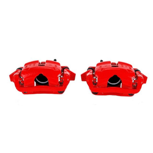 Power Stop 07-16 Mini Cooper Front Red Calipers w/Brackets - Pair PowerStop