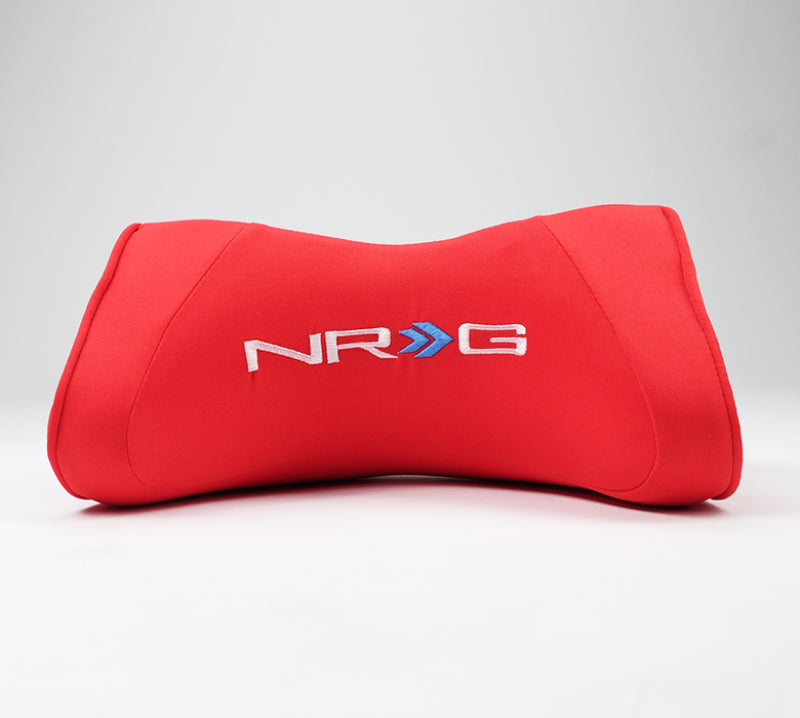 NRG Memory Foam Neck Pillow For Any Seats- Red - SA-001RD