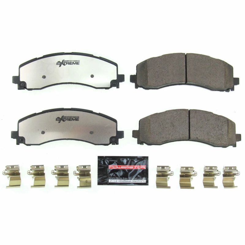 Power Stop 2019 Ram 2500 Rear Z36 Truck & Tow Brake Pads w/Hardware - eliteracefab.com