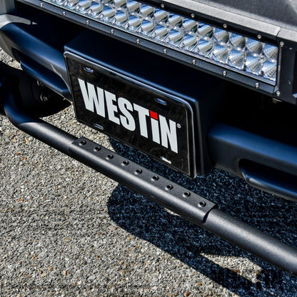 Westin 12-20 Nissan Frontier Sportsman X Grille Guard - Textured Black Westin