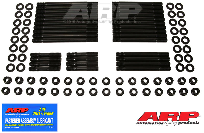 ARP Chevy Big Block MKIV w/ Merlin Heads 10 long Exhaust Stud Undercut 12pt Head Stud Kit ARP