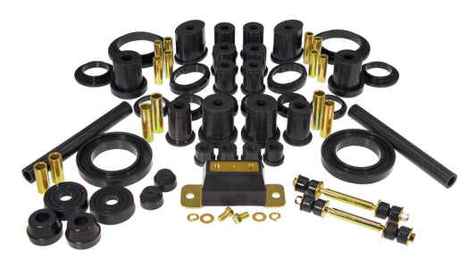 Prothane Total Vehicle Suspension Bushing Kit for 1994–1998 Ford Mustang V8 w/Trans Mount, Black – 6-2006-BL