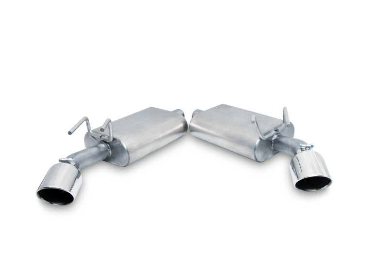 Gibson 10-15 Chevrolet Camaro LS 3.6L 2.25in Axle-Back Dual Exhaust - Aluminized - eliteracefab.com