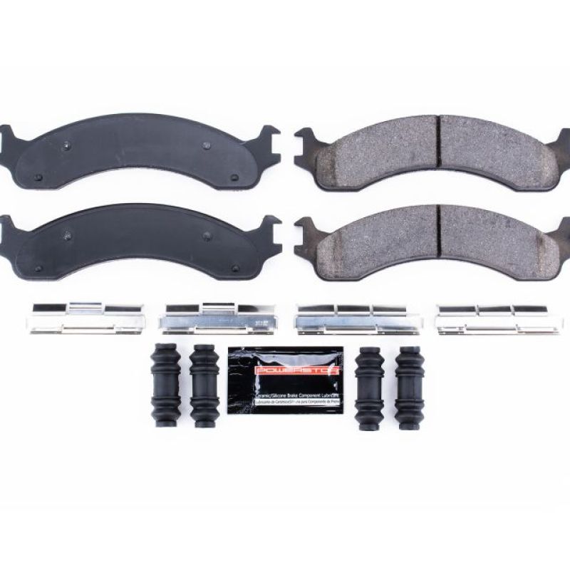 Power Stop 00-02 Dodge Ram 2500 Front Z23 Evolution Sport Brake Pads w/Hardware - eliteracefab.com