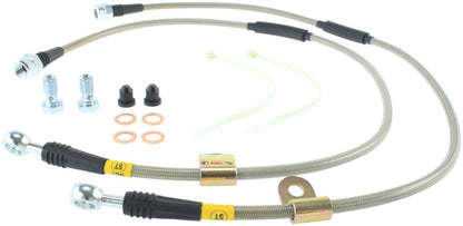 STOPTECH 00-06 SUBURBAN 2500 2WD / 03-06 4WD / 03-07 HUMMER H2 STAINLESS STEEL FRONT BRAKE LINE KIT, 950.66004 - eliteracefab.com