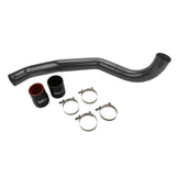 Wehrli 17-19 Chevrolet 6.6L L5P Duramax Passenger Side 3.5in Intercooler Pipe - Gloss Black