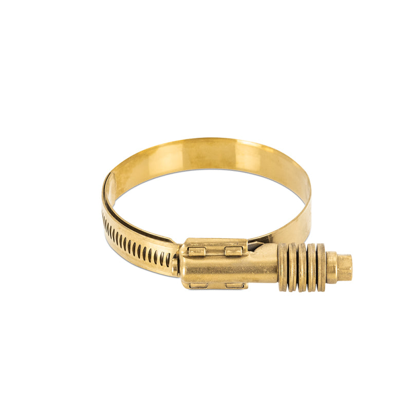 Mishimoto Constant Tension Worm Gear Clamp 1.26in.-2.13in. (32mm-54mm) - Gold - eliteracefab.com