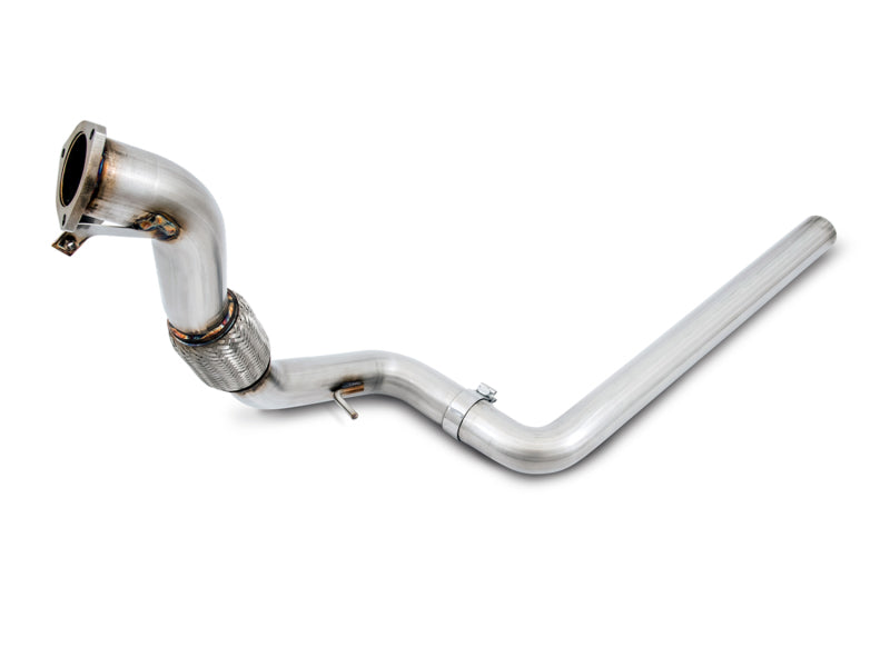 AWE Tuning Audi B9 A5 Touring Edition Exhaust Dual Outlet - Chrome Silver Tips (Includes DP) AWE Tuning