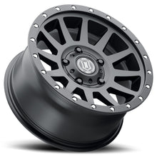 Load image into Gallery viewer, ICON Compression 17x8.5 5x150 25mm Offset 5.75in BS 110.1mm Bore Satin Black Wheel - eliteracefab.com