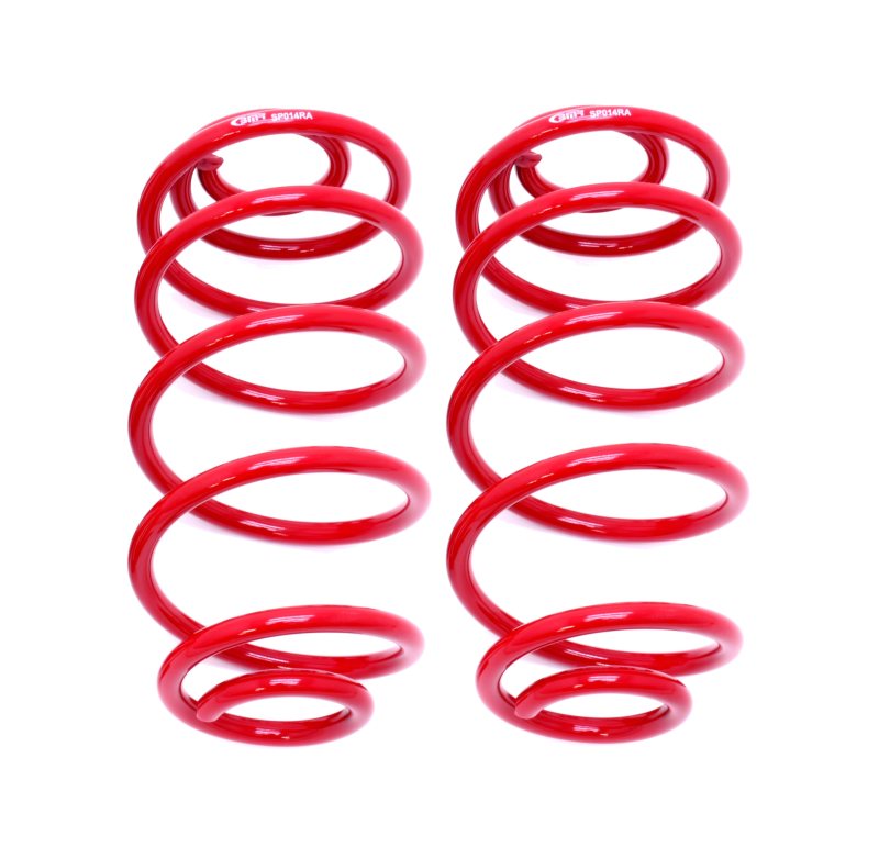 BMR 1" REAR LOWERING SPRINGS - RED (67-72 A-BODY) - eliteracefab.com