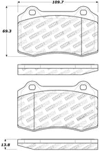 Load image into Gallery viewer, StopTech Performance 00-06 Jaguar S Typre R / XJ R / XJR-S / XJ Sport Rear Brake Pads - eliteracefab.com