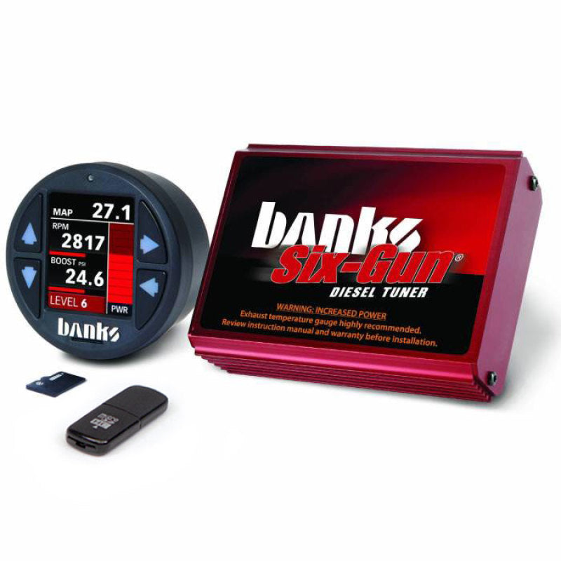 Banks 06-07 Dodge 2500/3500 5.9L Diesel Six-Gun Diesel Tuner w/ iDash-1.8 DataMonster - eliteracefab.com