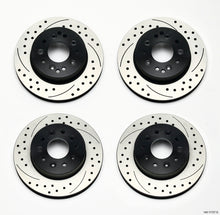 Load image into Gallery viewer, Wilwood Rotor Kit Front/Rear-Drilled 65-82 Corvette C2/C3 (1Pc Rotors) - eliteracefab.com