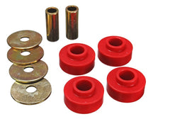 Energy Suspension 89-97 Ford Thunderbird / 99-04 Mustang Cobra Red Differential Carrier Bushings - eliteracefab.com