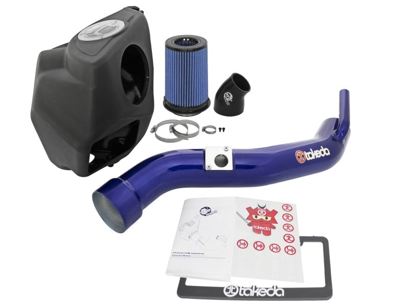 aFe Takeda Intakes Stage-2 P5R AIS 2016 Lexus RC 2.0L - Blue - eliteracefab.com