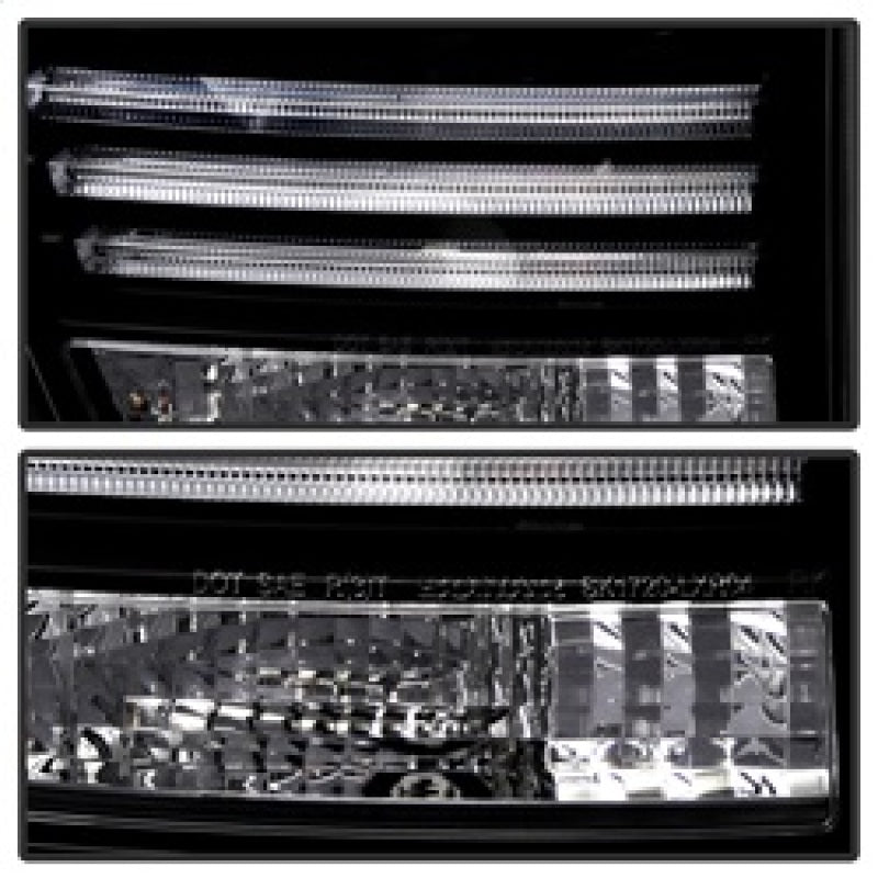 Spyder Lexus RX330/RX350 04-09 LED Tail Lights Black ALT-YD-LRX04-LED-BK - eliteracefab.com