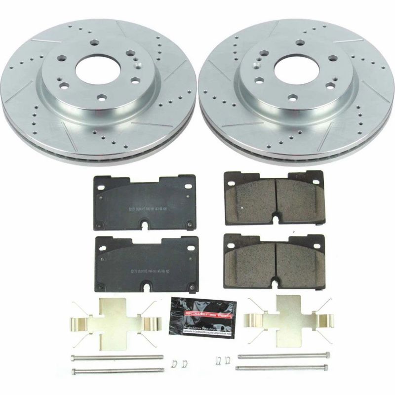 Power Stop 2019 GM 1500 Front Z23 Evolution Sport Brake Kit - eliteracefab.com