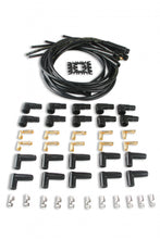 Load image into Gallery viewer, ACCEL Spark Plug Wire Set- 8mm - Black Wire with Black Straight Boots - eliteracefab.com