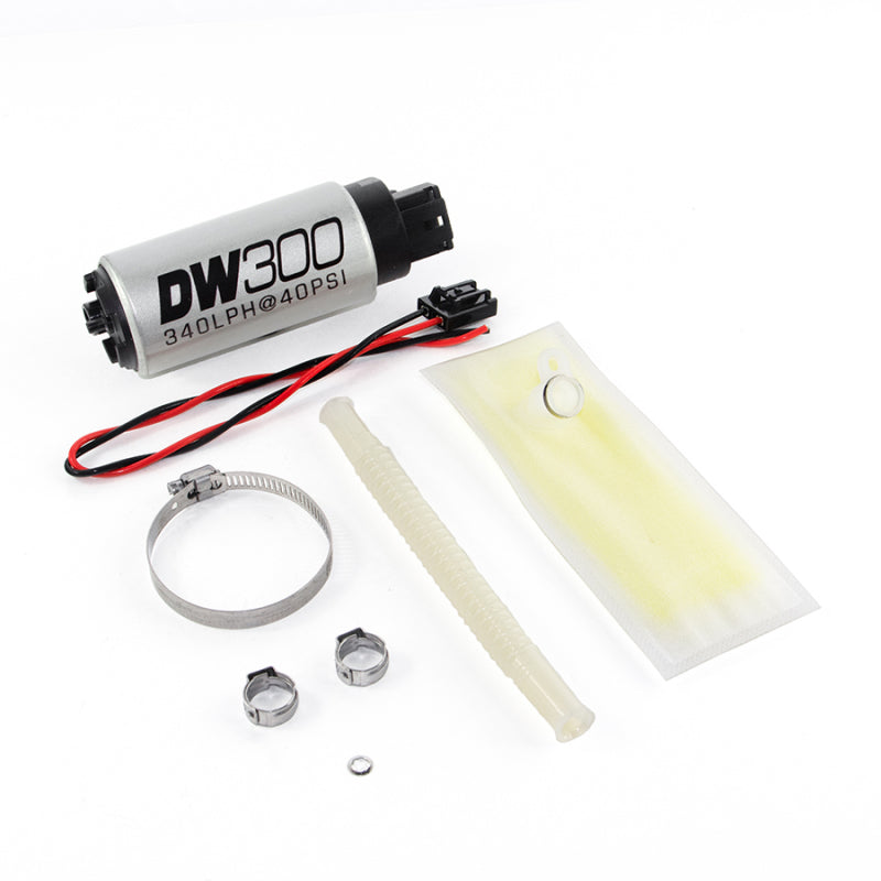 DeatschWerks 92-95 BMW E36 325i DW300 340 LPH In-Tank Fuel Pump w/ Install Kit - eliteracefab.com