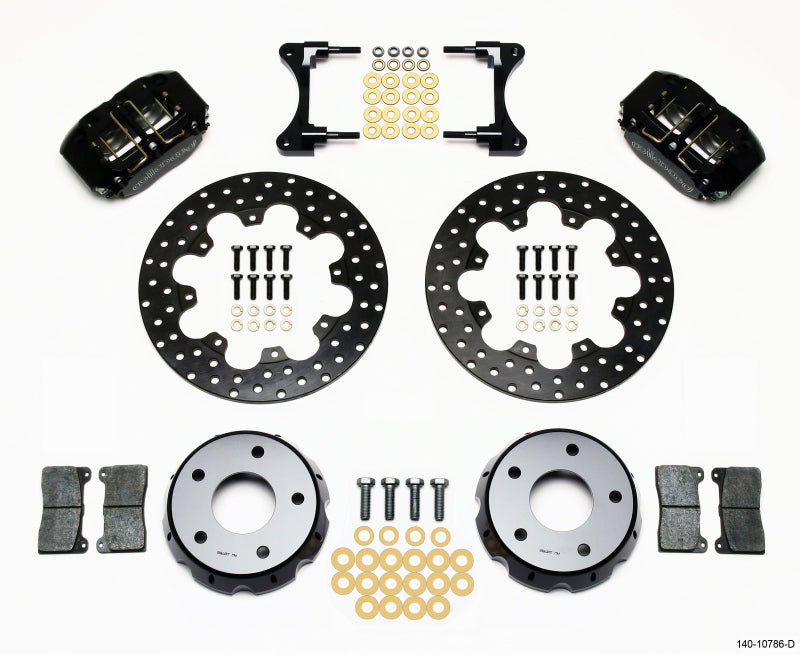 Wilwood Dynapro Radial Front Drag Kit 11.75in Drilled 98-02 Camaro/Firebird Wilwood