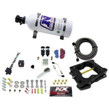 Load image into Gallery viewer, Nitrous Express Q-Jet/Holley Spread Bore Hitman Plus Nitrous Kit (50-200HP) w/5lb Bottle