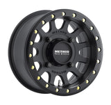 Method MR401 UTV Beadlock 14x7 4+3/+13mm Offset 4x136 106mm CB Matte Black w/BH-H20875 Wheel