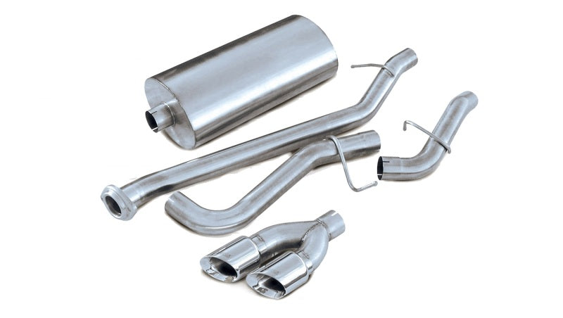 Corsa 02-06 Chevrolet Suburban Z71 5.3L V8 Polished Sport Cat-Back Exhaust CORSA Performance