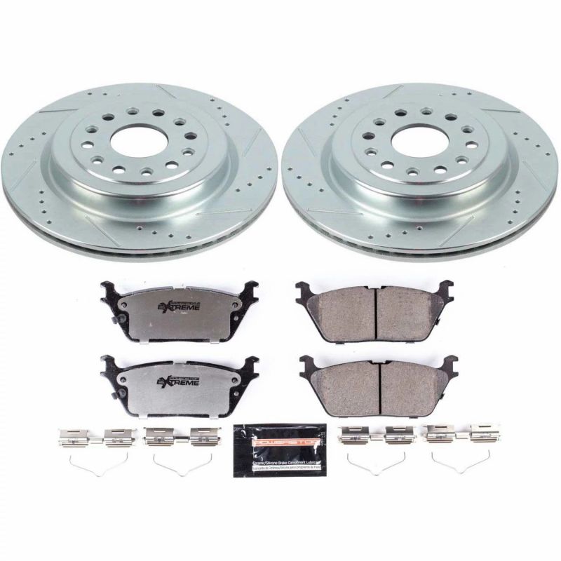 Power Stop 2019 Ram 1500 Rear Z36 Truck & Tow Brake Kit - eliteracefab.com