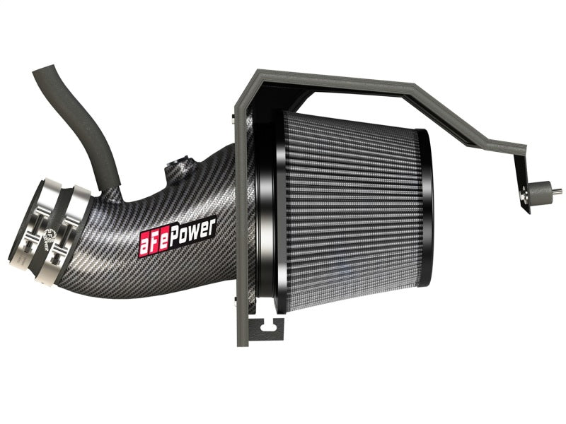 aFe POWER Magnum FORCE Carbon Fiber Stage 2 Pro Dry S CAIS - 11-18 Dodge Challenger/Charger V8-6.4L - eliteracefab.com