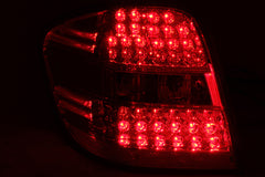 ANZO 2006-2007 Mercedes Benz M Class W164 LED Taillights Red/Clear