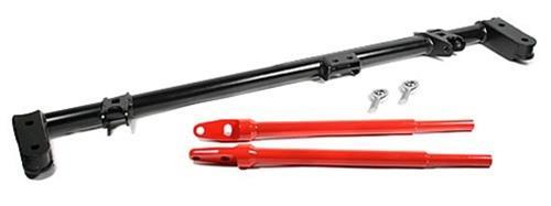 Innovative 90-93 Accord H/F-Series Black Steel Competition Traction Bar Kit (H/F-Series engine) - eliteracefab.com