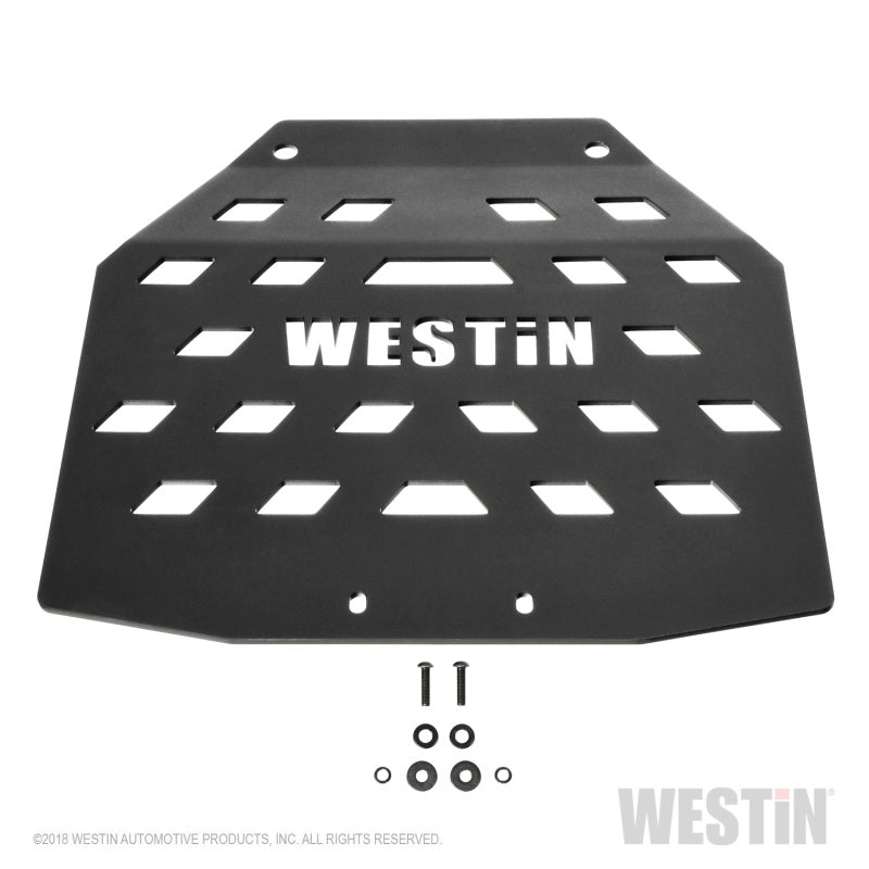 Westin/Snyper 18-21 Jeep Wrangler JL Transfer Case Skid Plate - Textured Black - eliteracefab.com