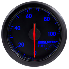 Autometer Airdrive 2-1/6in Fuel Pressure Gauge 0-100 PSI - Black