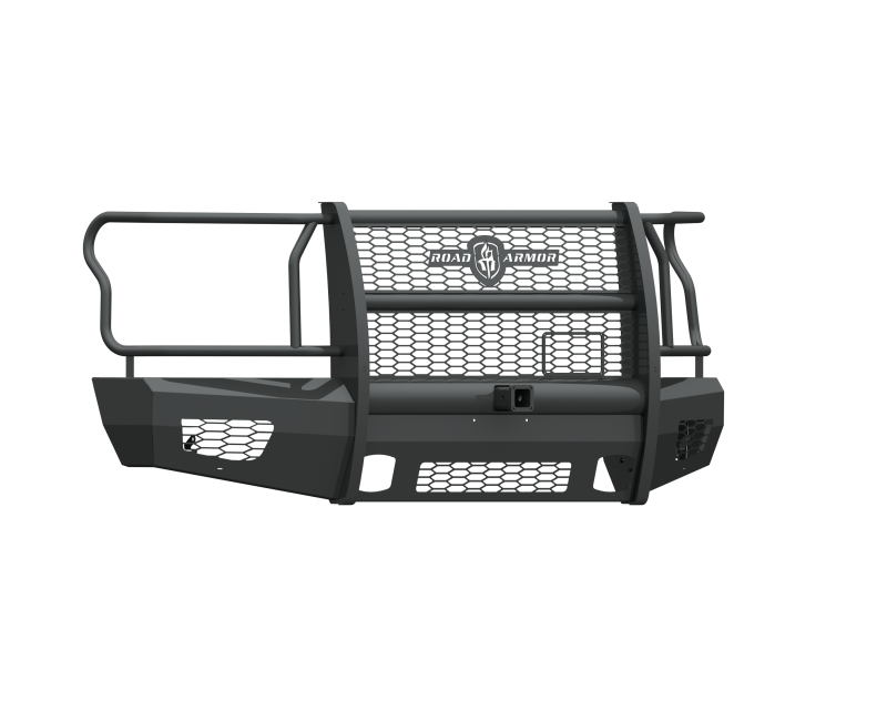 Road Armor 15-17 Ford F-150 Vaquero Front Bumper Full Guard 2in Receiver - Tex Blk Road Armor