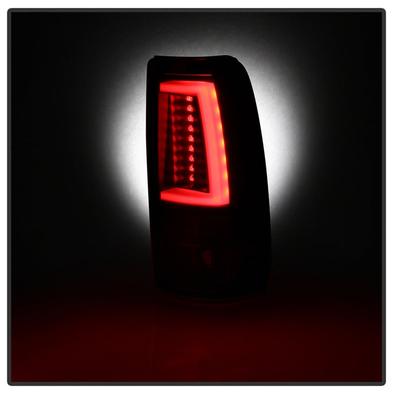 Spyder 03-06 Chevy Silverado - (Does Not Fit Stepside) LED Tail Lights - All Black ALT-YD-CS03V2-LED - eliteracefab.com