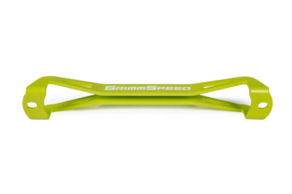 Grimm Speed Subaru Impreza/WRX/STI/Legacy/Forester/BRZ Lightweight Battery Tie Down - Neon Green - eliteracefab.com