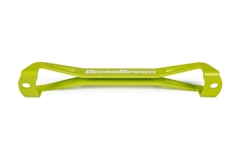 Grimm Speed Subaru Impreza/WRX/STI/Legacy/Forester/BRZ Lightweight Battery Tie Down - Neon Green - eliteracefab.com