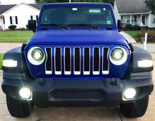 Load image into Gallery viewer, Oracle Jeep JL/Gladiator JT Oculus Switchback Bi-LED Projector Headlights - Amber/White Switchback - eliteracefab.com