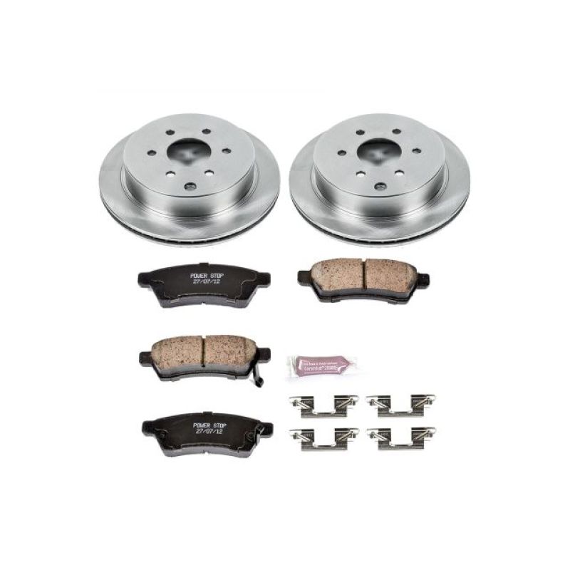 Power Stop 05-18 Nissan Frontier Rear Autospecialty Brake Kit - eliteracefab.com