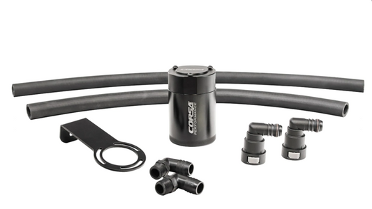 Corsa 21-22 Dodge Ram TRX Crew Cab Aluminum Oil Catch Can w/Mounting Bracket - eliteracefab.com