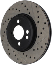 Load image into Gallery viewer, StopTech Slotted &amp; Drilled Sport Brake Rotor 07-13 Mini Cooper - eliteracefab.com