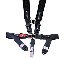 Load image into Gallery viewer, NRG SFI 16.1 5PT 3in. Seat Belt Harness / Latch Link - Black - eliteracefab.com