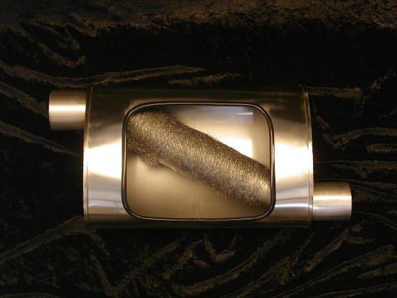 Stainless Works 2.25in ID CENTER INLET/ 2.25in OD CENTER OUTLET 5inX9in Stainless Works
