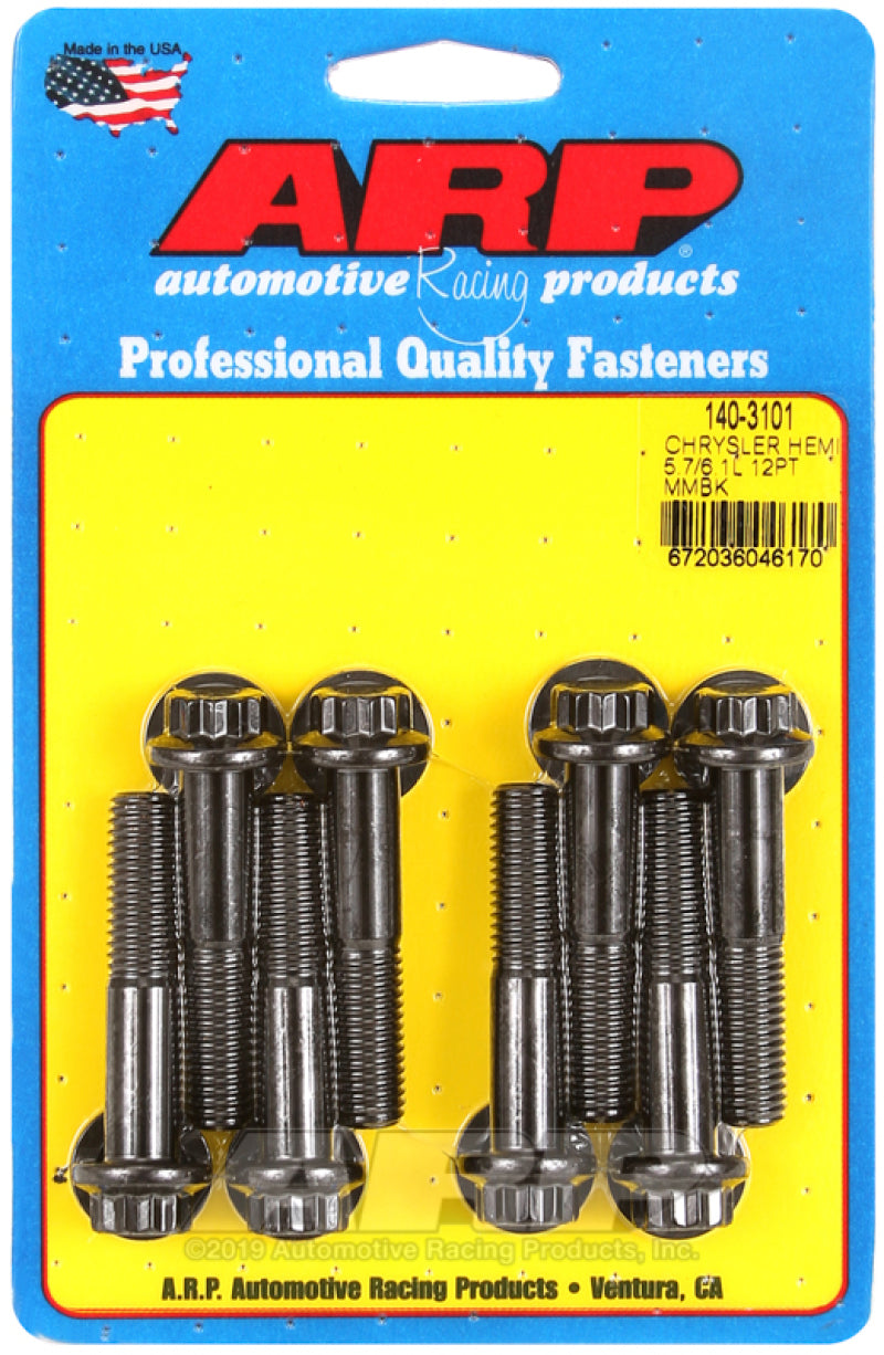 ARP Chrysler Hemi 5.7/6.1L 12pt Motor Mount Bolt Kit ARP