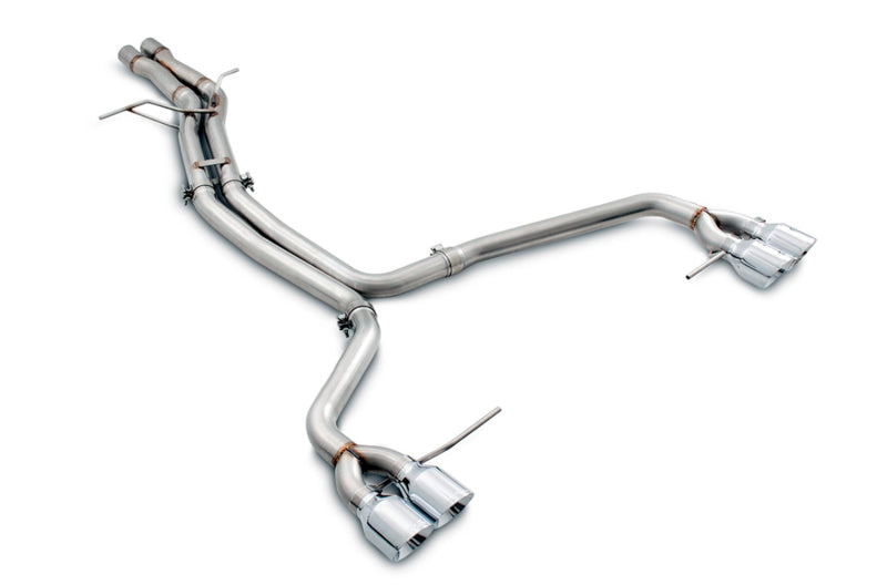 AWE Tuning Porsche Macan Touring Edition Exhaust System - Chrome Silver 102mm Tips AWE Tuning