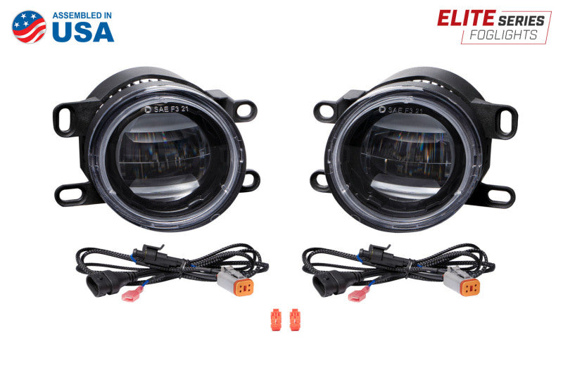 Diode Dynamics Elite Series Type CGX Fog Lamps - Yellow (Pair) Diode Dynamics