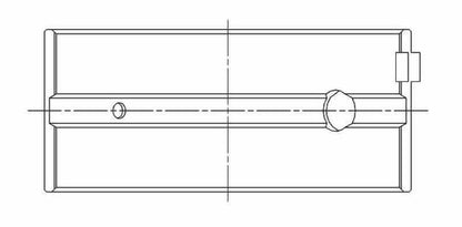 ACL 5M2152H-010 Ford 4 1500-1600cc OHV/Twin Cam Engine Crankshaft Main Bearing Set